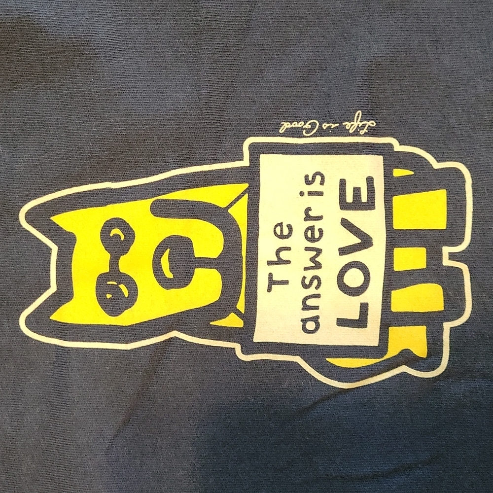 LIFE IS GOOD- The answer is love tee - Picture 6 of 7